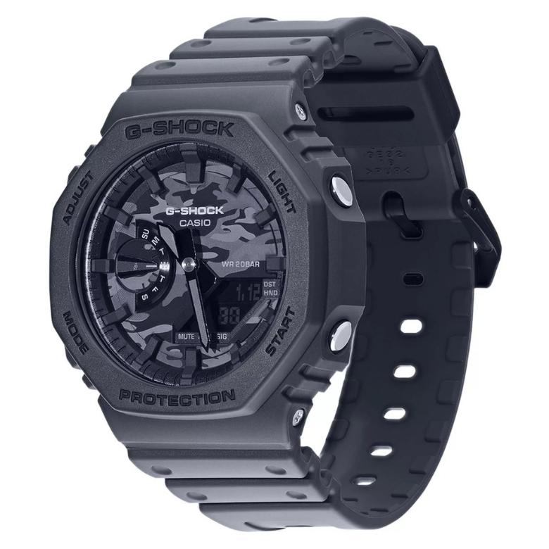 G-SHOCK GA-2100CA-8AER - Sygnały przycisków on/off