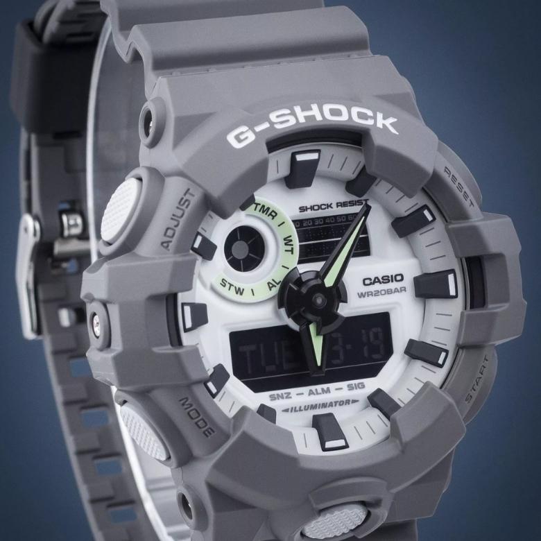 G-SHOCK GA-700HD-8AER - Szkiełko