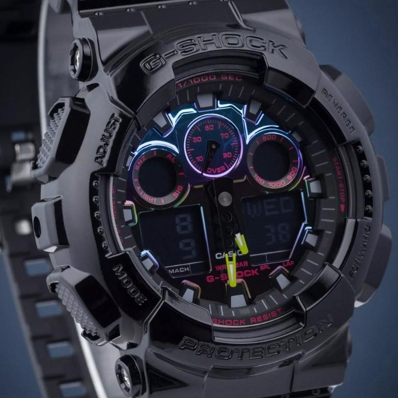 G-SHOCK GA-100RGB-1AER - Kolekcja