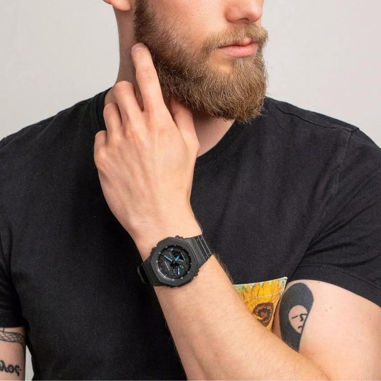 G-SHOCK GA-2100-1A2ER - Szkiełko