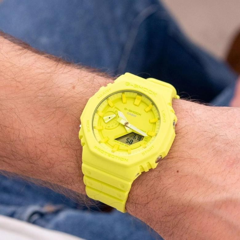 G-SHOCK GA-2100-9A9ER - Kolekcja Octagon
