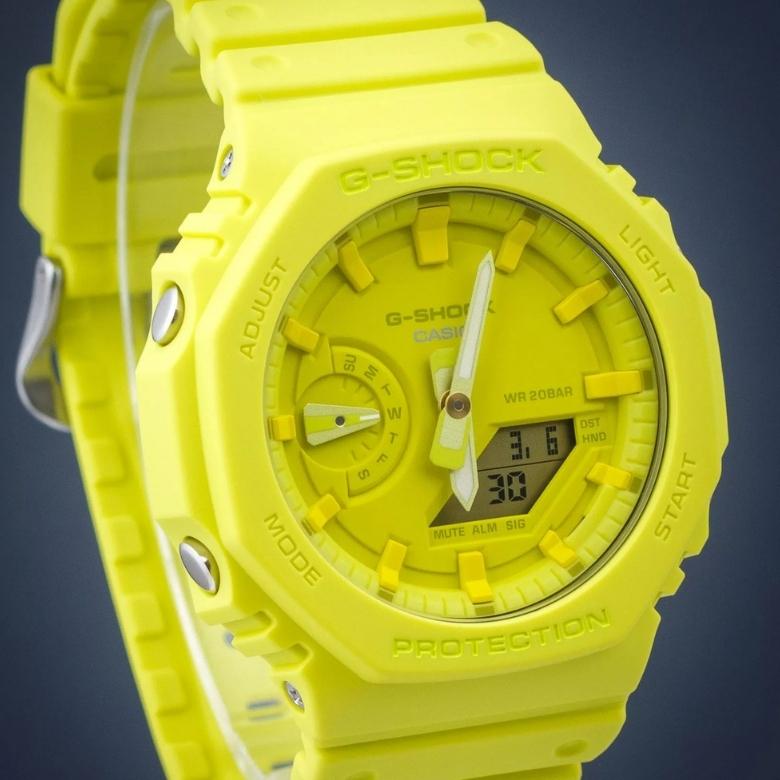 G-SHOCK GA-2100-9A9ER - Szkiełko