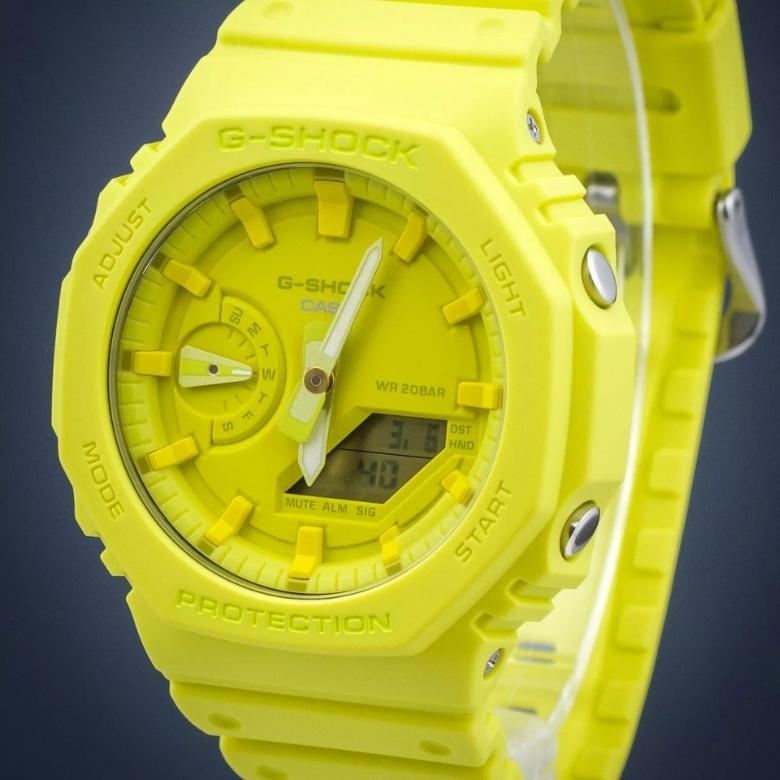 G-SHOCK GA-2100-9A9ER - Shock Resistance