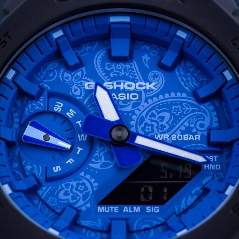 G-SHOCK GA-2100BP-1AER - Funkcja czasu światowego