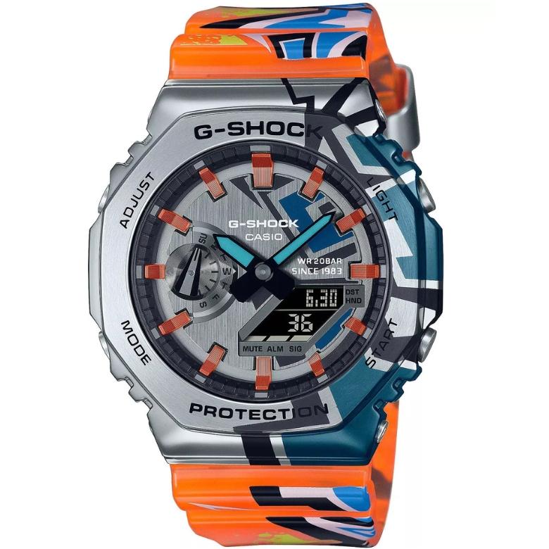 G-SHOCK GM-2100SS-1AER - Sygnały przycisków on/off