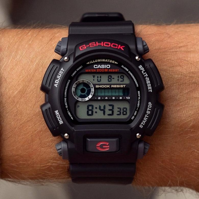 G-SHOCK DW-9052-1VER - Szkiełko