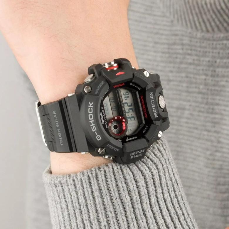 G-SHOCK GW-9400-1ER (GW-9400-1) - Kolekcja Master of G Rangeman Solar