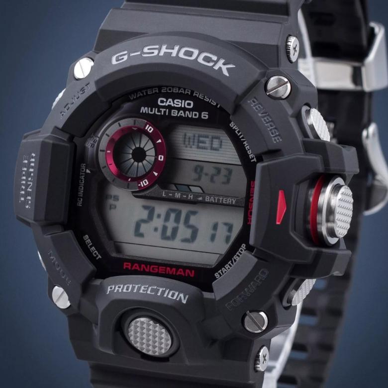 G-SHOCK GW-9400-1ER (GW-9400-1) - Funkcja czasu światowego
