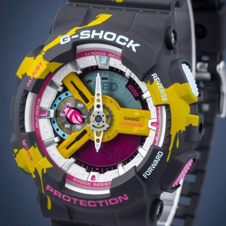 G-SHOCK GA-110LL-1AER - Funkcja czasu światowego