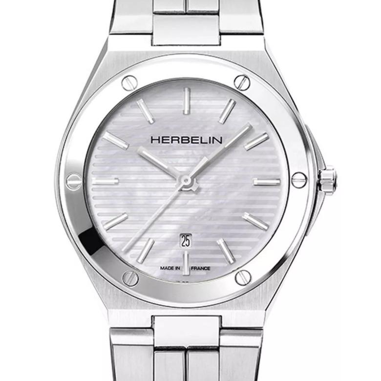 Herbelin 14545B19 (14545/B19) - Datownik dni miesiąca w zegarkach Herbelin