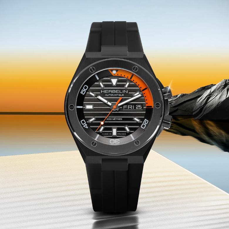 Herbelin 1745N14CA - Funkcjonalność i styl w kolekcji Cap Camarat Diver Automatic
