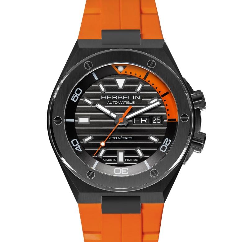 Herbelin 1745N14CMD - Funkcjonalność i styl w kolekcji Cap Camarat Diver Automatic