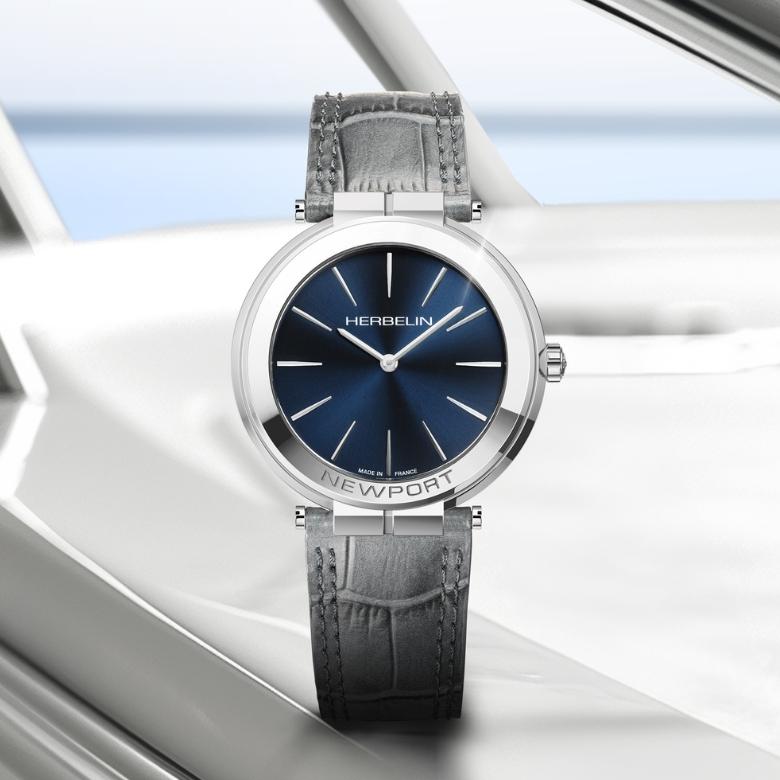 Herbelin 19522AP15S - Kolekcja Newport Slim – smukła elegancja od Herbelin