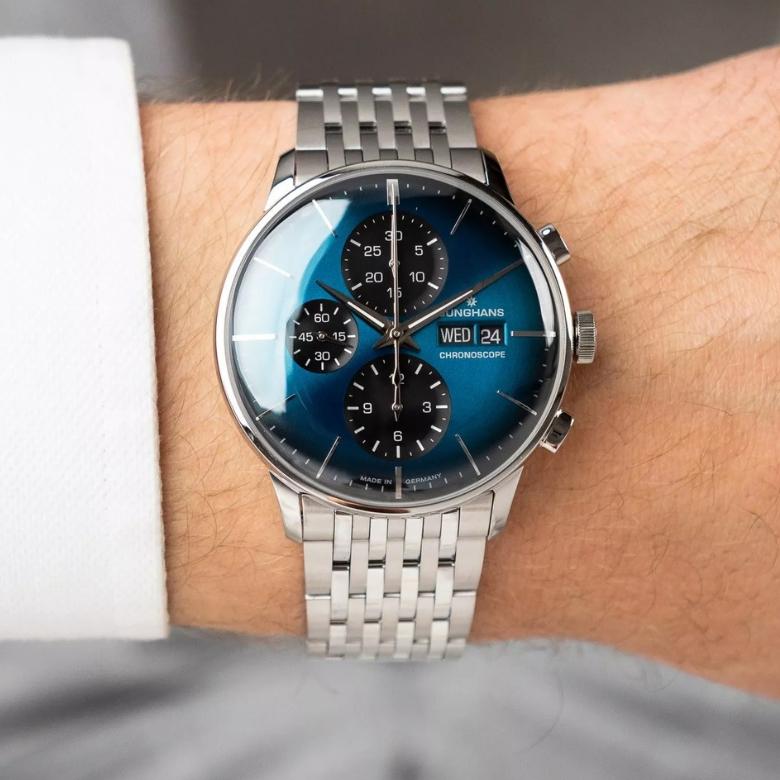 Junghans 027-4622.47 - Tarcza w kolorze petrol