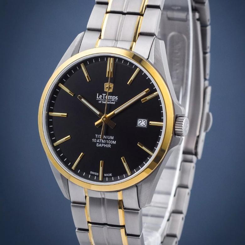 Le Temps LT1025.65TB02 - Tytanowa koperta