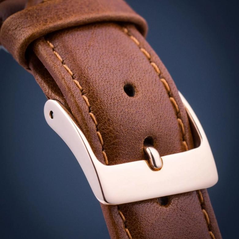 Le Temps LT1018.52BL52 - Elegancki pasek ze skóry