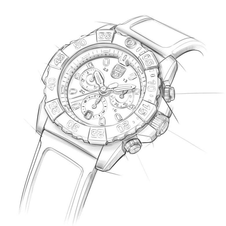 Luminox XS.3101.H.SET - Bezel