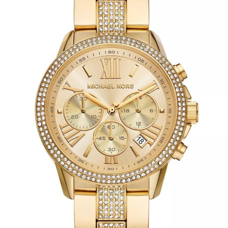 Michael Kors MK7504 - Michael Kors Brynn Chronograph – dla miłośniczek mody i blasku