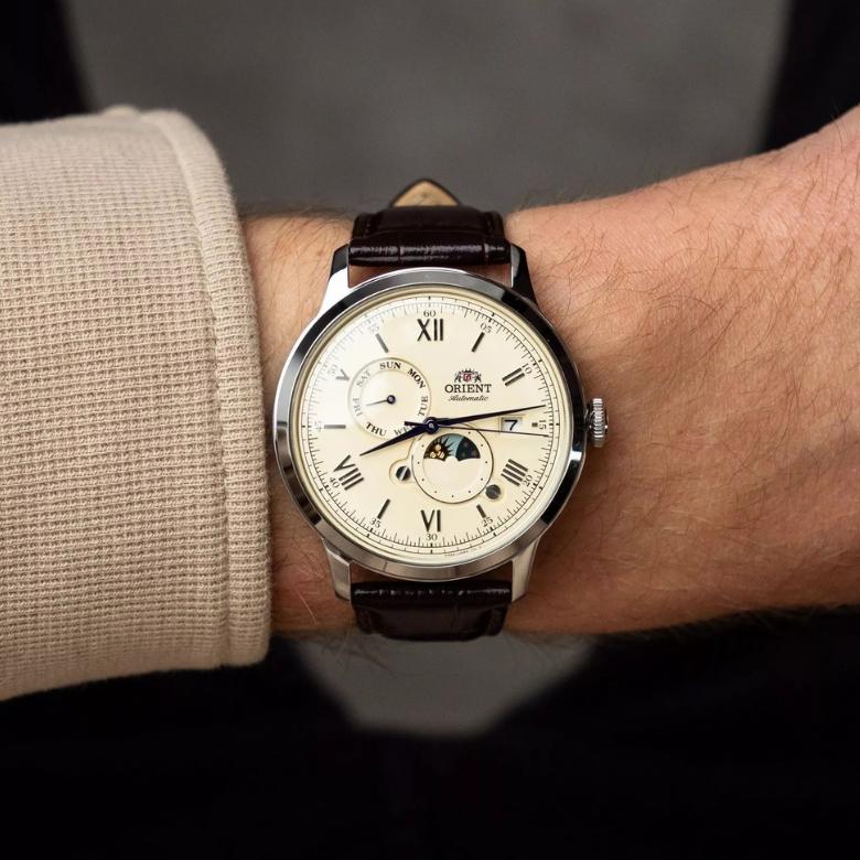 Orient RA-AK0803Y30B - Kolekcja Sun & Moon