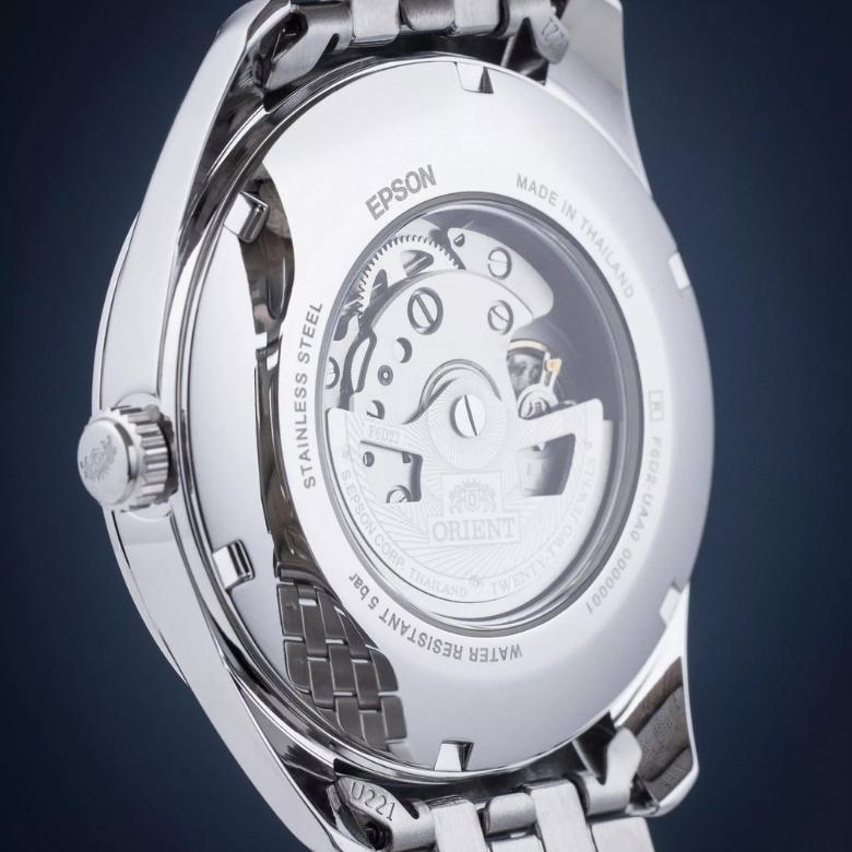 Orient RA-BA0008E3YB - Manufakturowy mechanizm Orient – kaliber F6D22