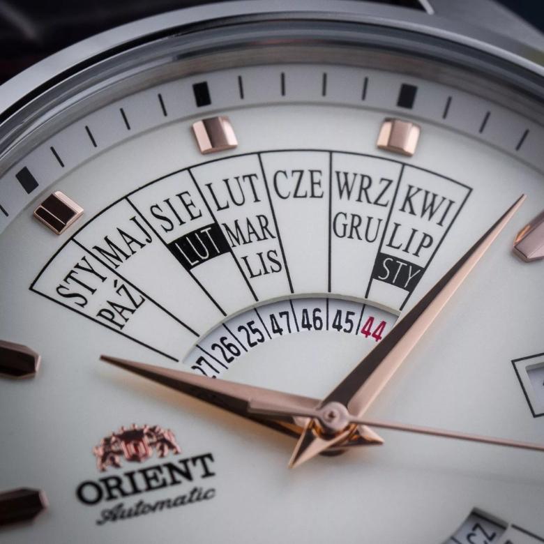 Orient RA-BA0009S3YB - Polski kalendarz w Orient Multi-Year Calendar Poland