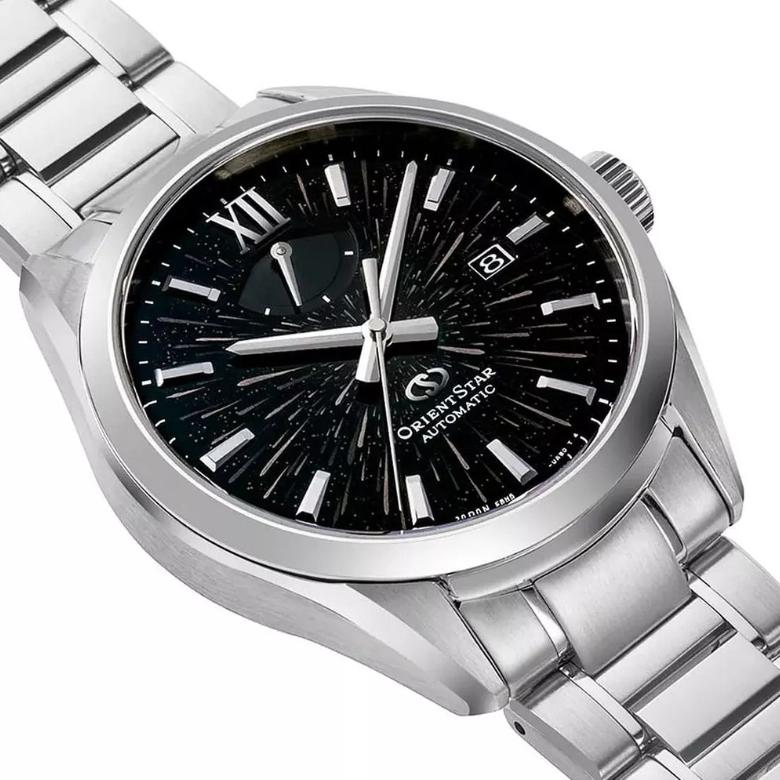 Orient Star RE-BX0009B00B - Wielowarstwowe wykończenie tarczy