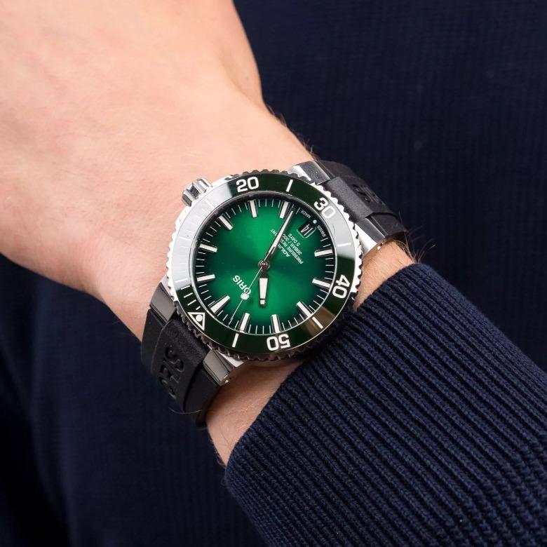 Oris 01 400 7769 4157-07 4 22 74FC - Kolekcja Aquis Date