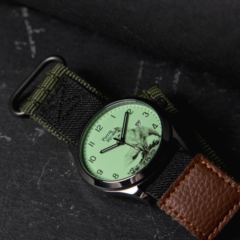 Pierre Ricaud P97240.S82OFXQ - Design inspirowany łowiectwem