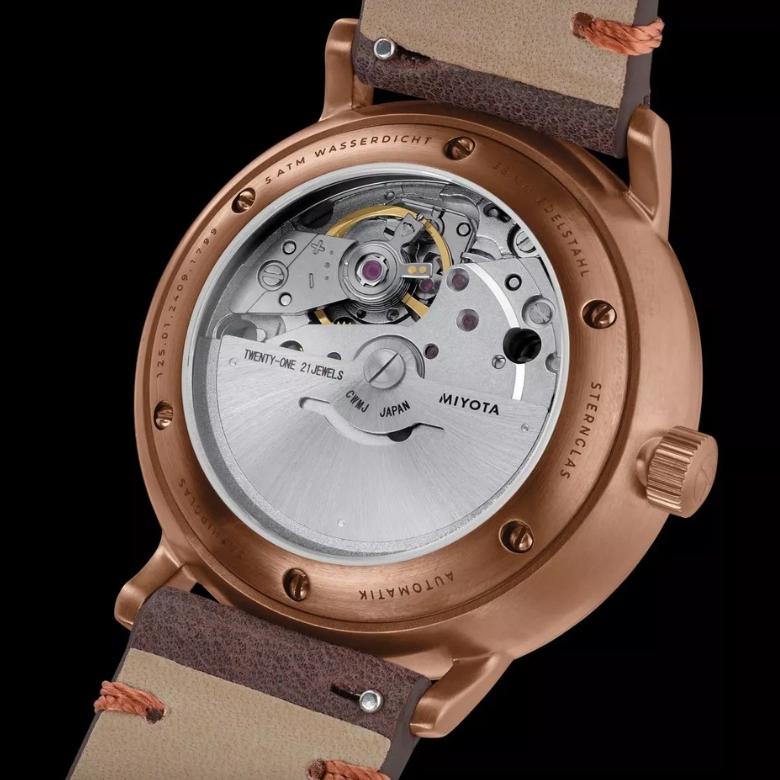 Sternglas S02-NA35-VI17 - Mechanizm automatyczny Miyota 8215