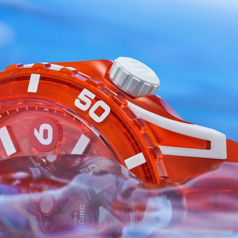 Swatch SSCU09B100 - Charakterystyczna koronka