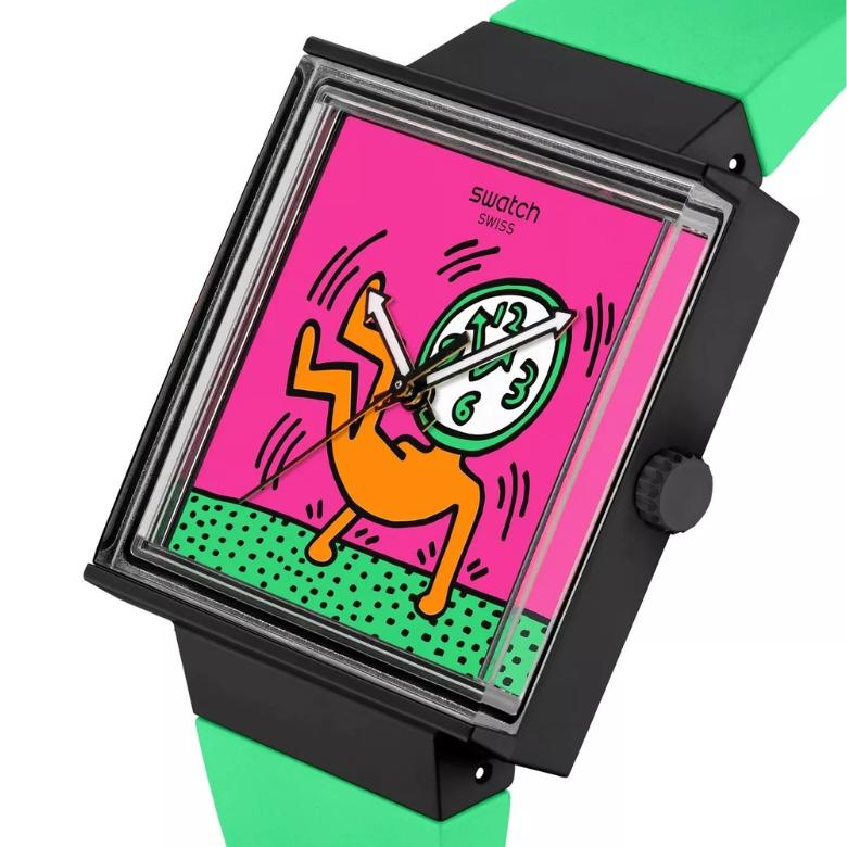 Swatch SO34Z102 - Szkiełko hesalitowe