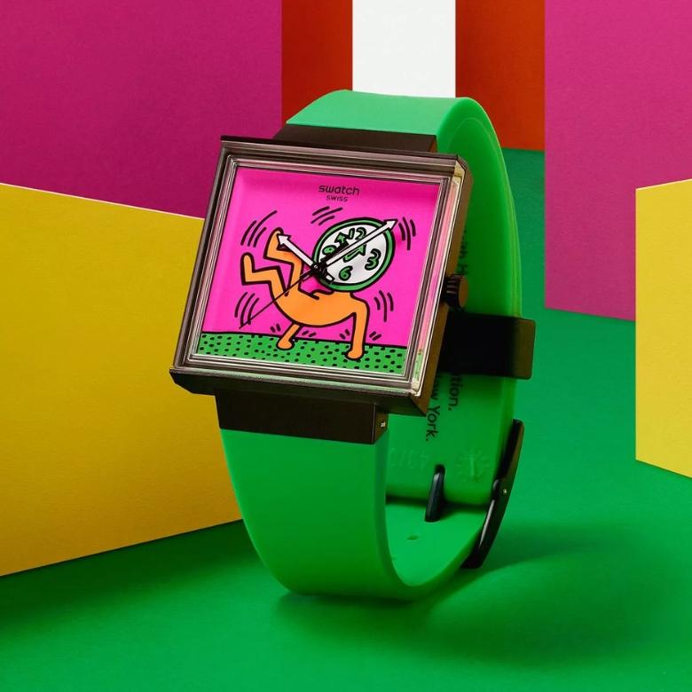 Swatch SO34Z102 - Ponadczasowa tarcza