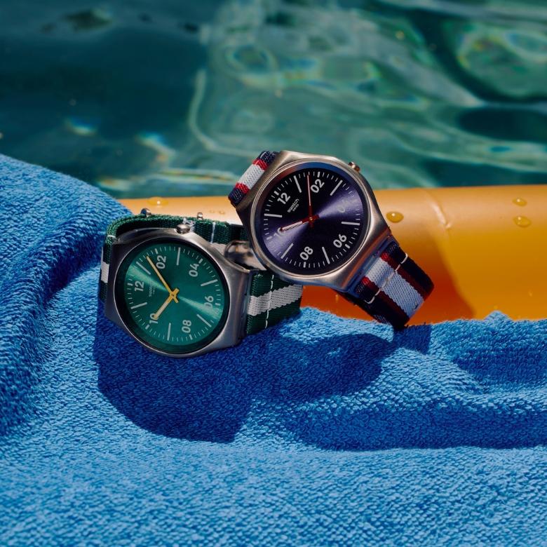 Swatch SS07S149 - Materiałowy pasek