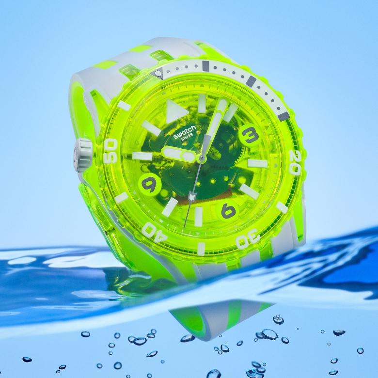 Swatch SSCU09J100 - Inspiracja meduzą EGG YOLK