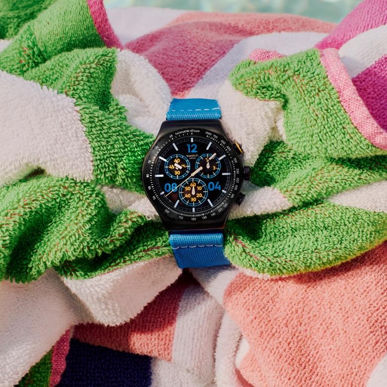 Swatch YVB100 - Precyzyjny Chronograf