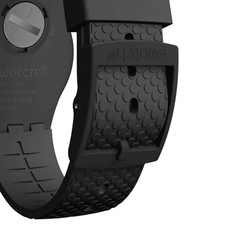Swatch LP135B - Pasek wykonany z gumy