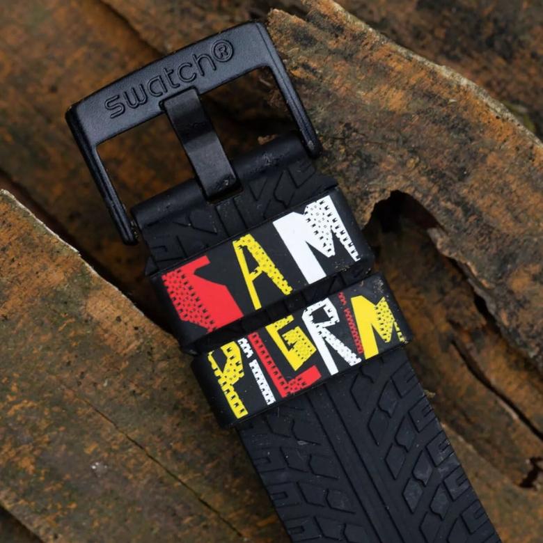 Swatch SB05K103 - Gumowy pasek