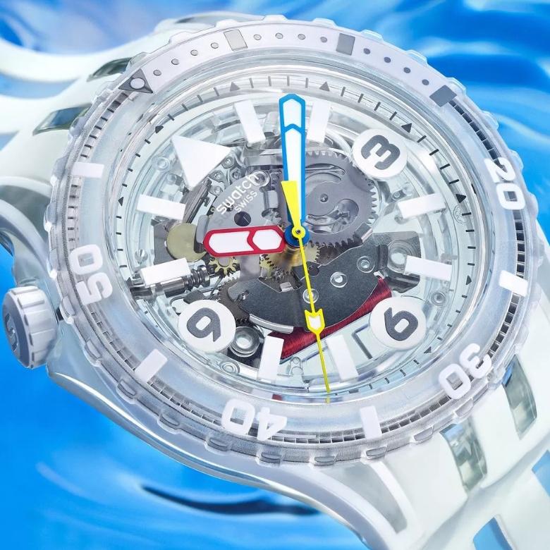 Swatch SSCU09K100 - Charakterystyczna koronka