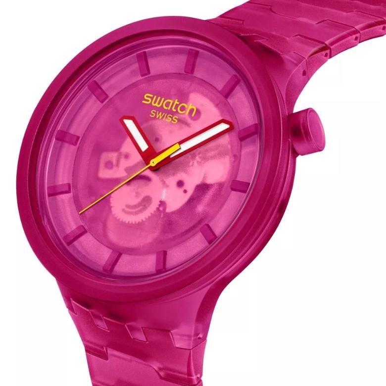 Swatch SB05P102 - Przezroczysta tarcza
