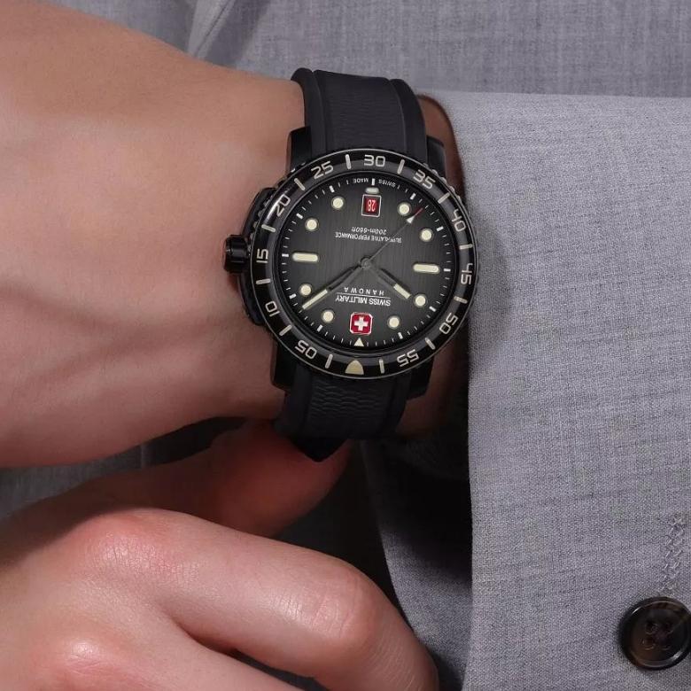 Swiss Military Hanowa SMWGN0001730 - Swiss Military Hanowa Black Marlin