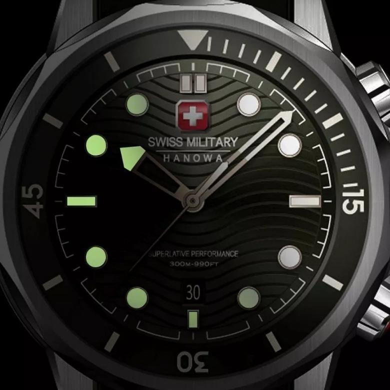 Swiss Military Hanowa SMWGN0006402 - Technologia luminescencyjna