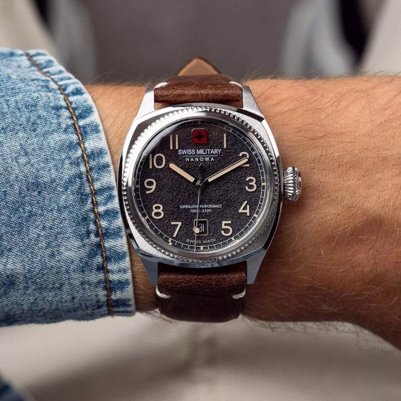 Swiss Military Hanowa SMWGB0003701 - Wysokiej jakości szkło szafirowe