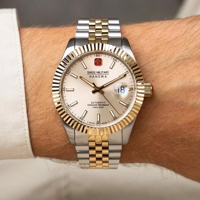 Swiss Military Hanowa SMWGL0002160 - Wysokiej jakości szkło szafirowe