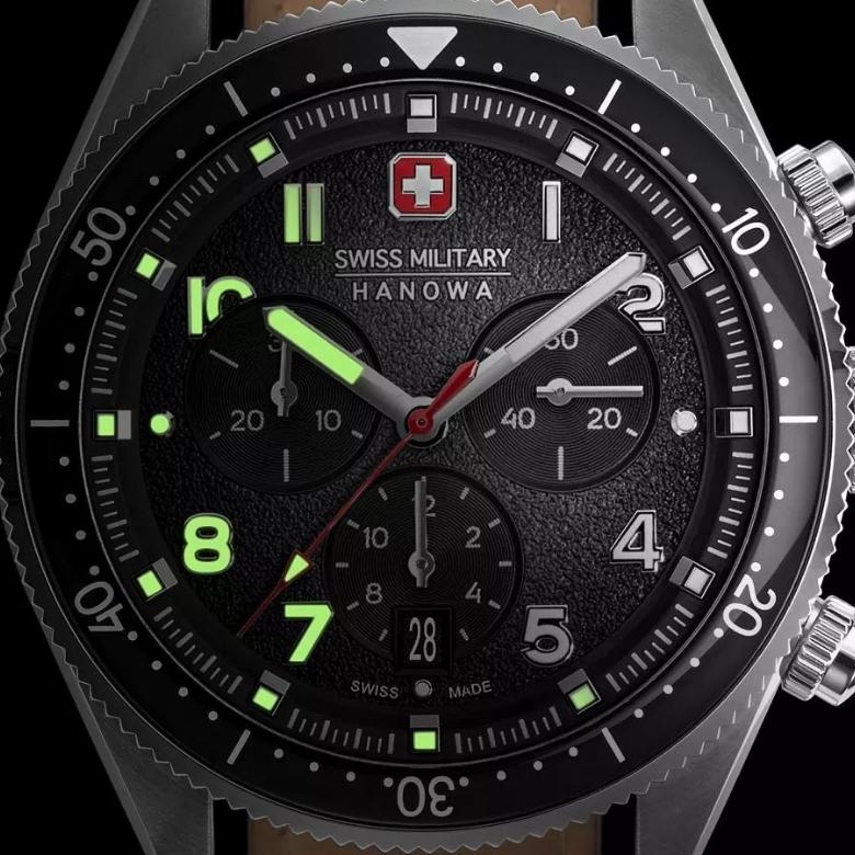 Swiss Military Hanowa SMWGC0003801 - Technologia luminescencyjna