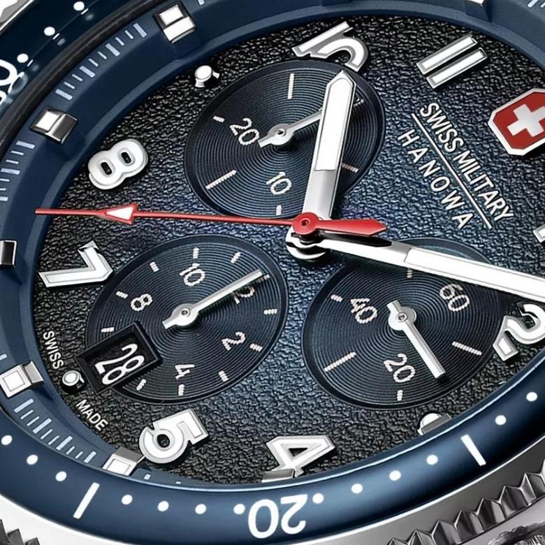 Swiss Military Hanowa SMWGC0003802 - Datownik dni miesiąca