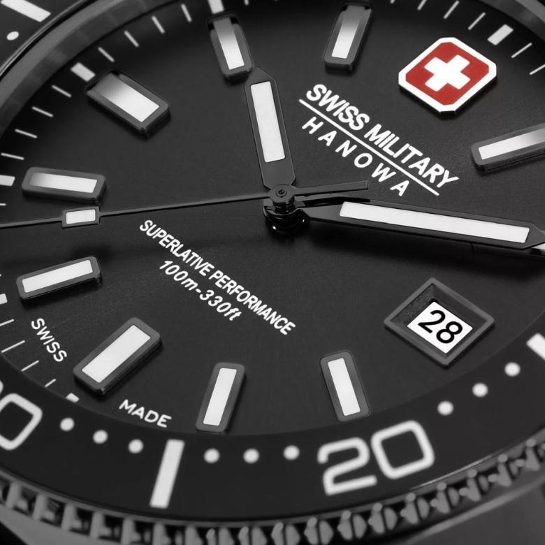 Swiss Military Hanowa SMWGB0004940-SET - Datownik dni miesiąca