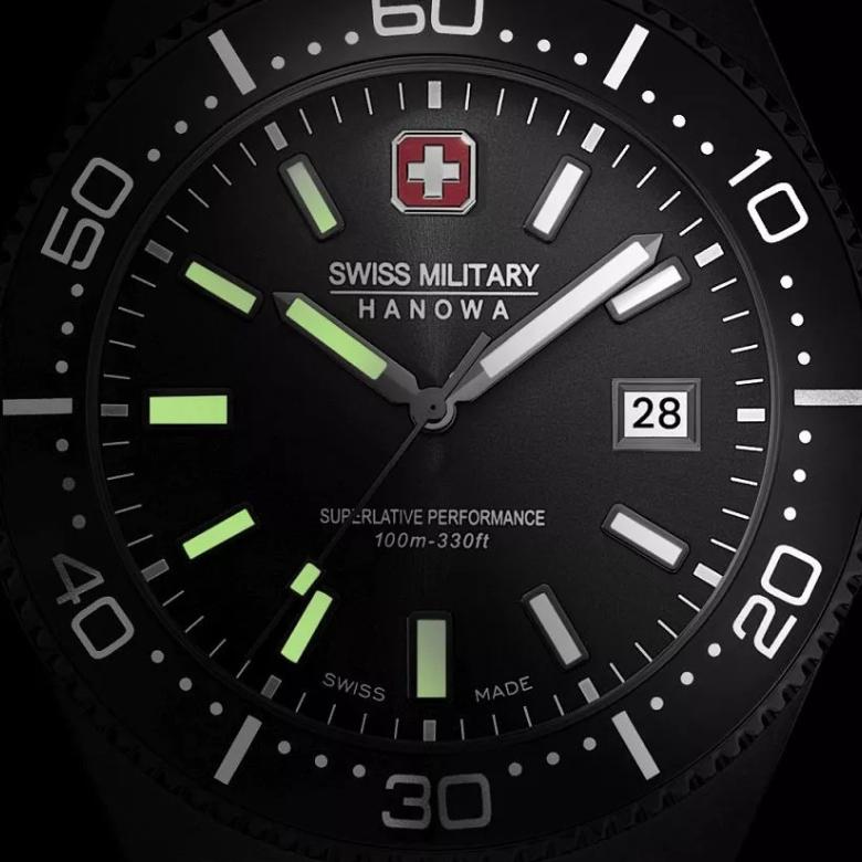 Swiss Military Hanowa SMWGB0004940-SET - Technologia luminescencyjna