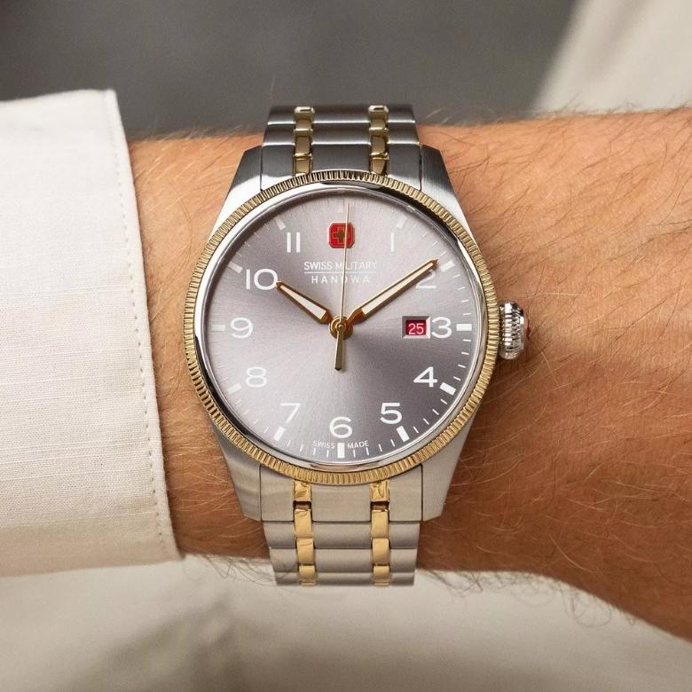 Swiss Military Hanowa SMWGH0000860 - Wysokiej jakości szkło szafirowe