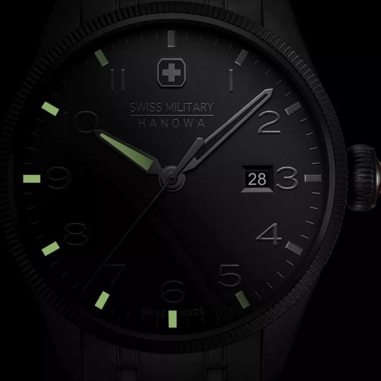 Swiss Military Hanowa SMWGH0000830 - Technologia luminescencyjna