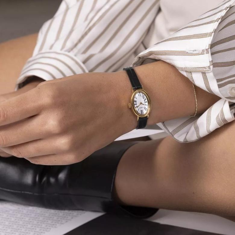 Timex TW2W78300 - Skórzany pasek w zegarkach Timex